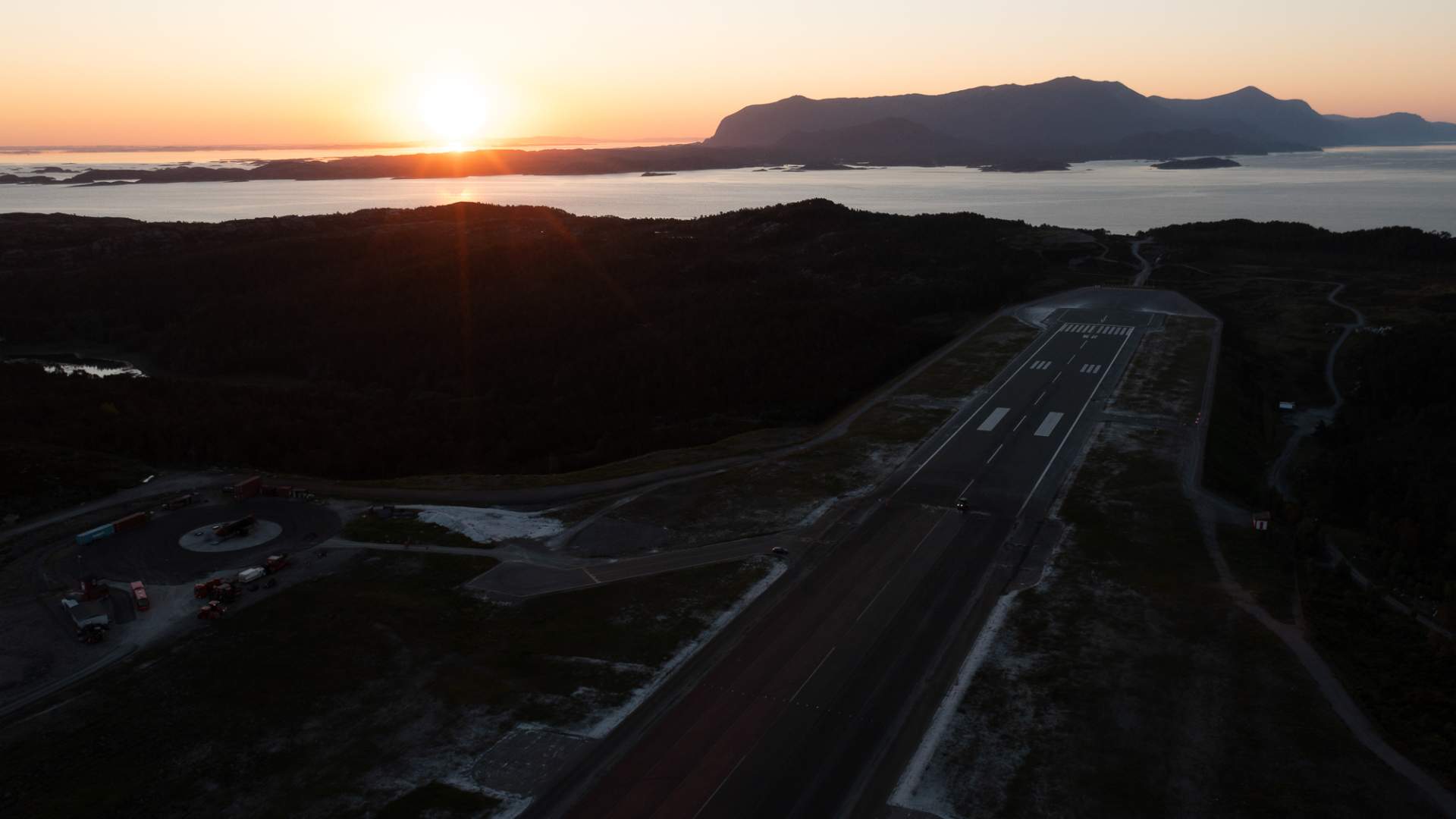 Kristiansund Airport, Kvernberget