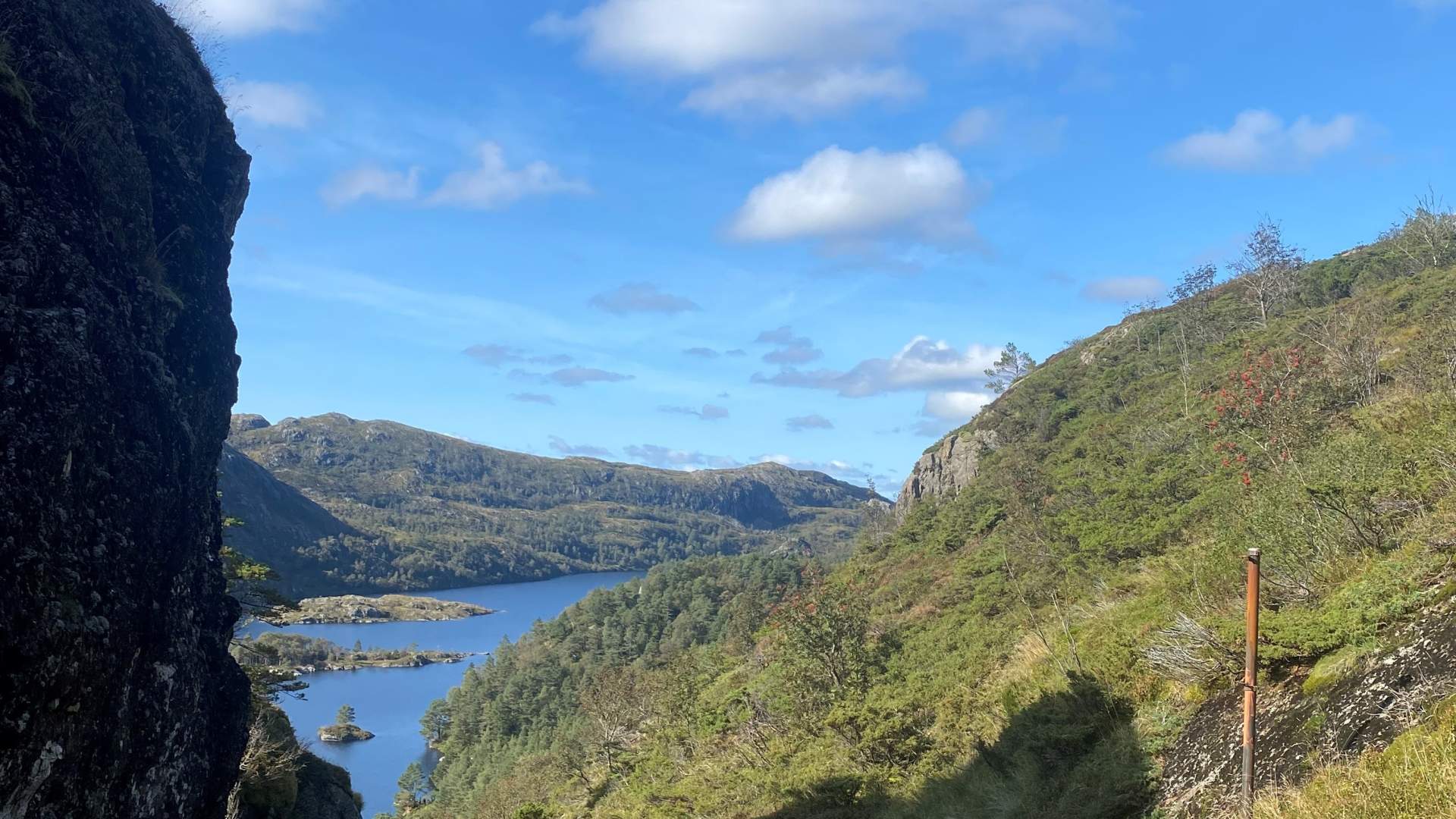 Det er mange stiar i Stordfjellet.