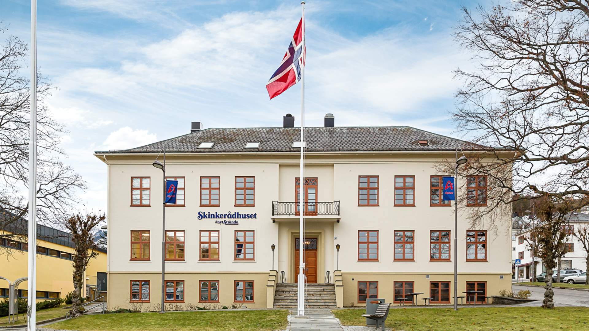 Skinkerådhuset på Stranda