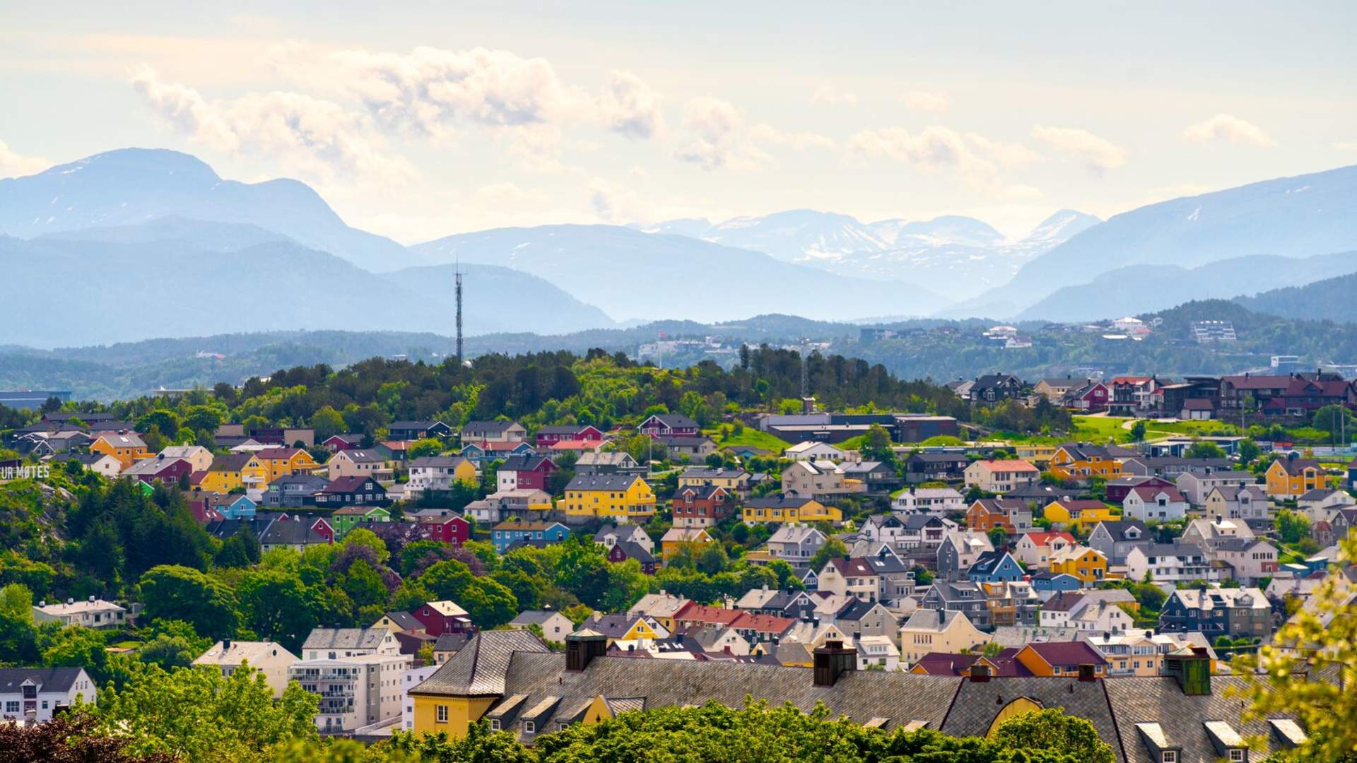 Varden viewpoint in Kristiansund