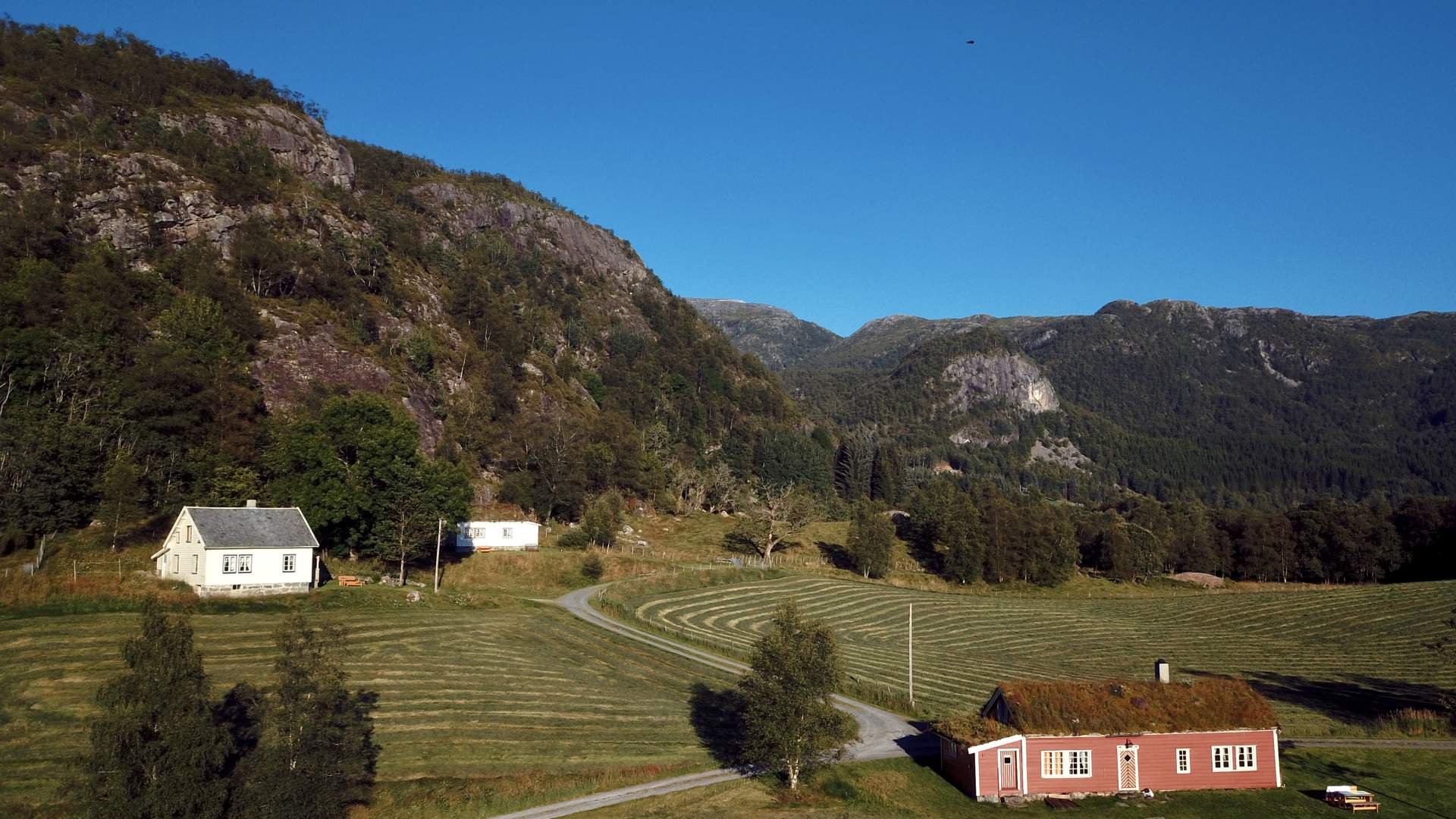 Unterkunft in authentischen Bauernhäusern in Fossane Gard in Hjelmeland