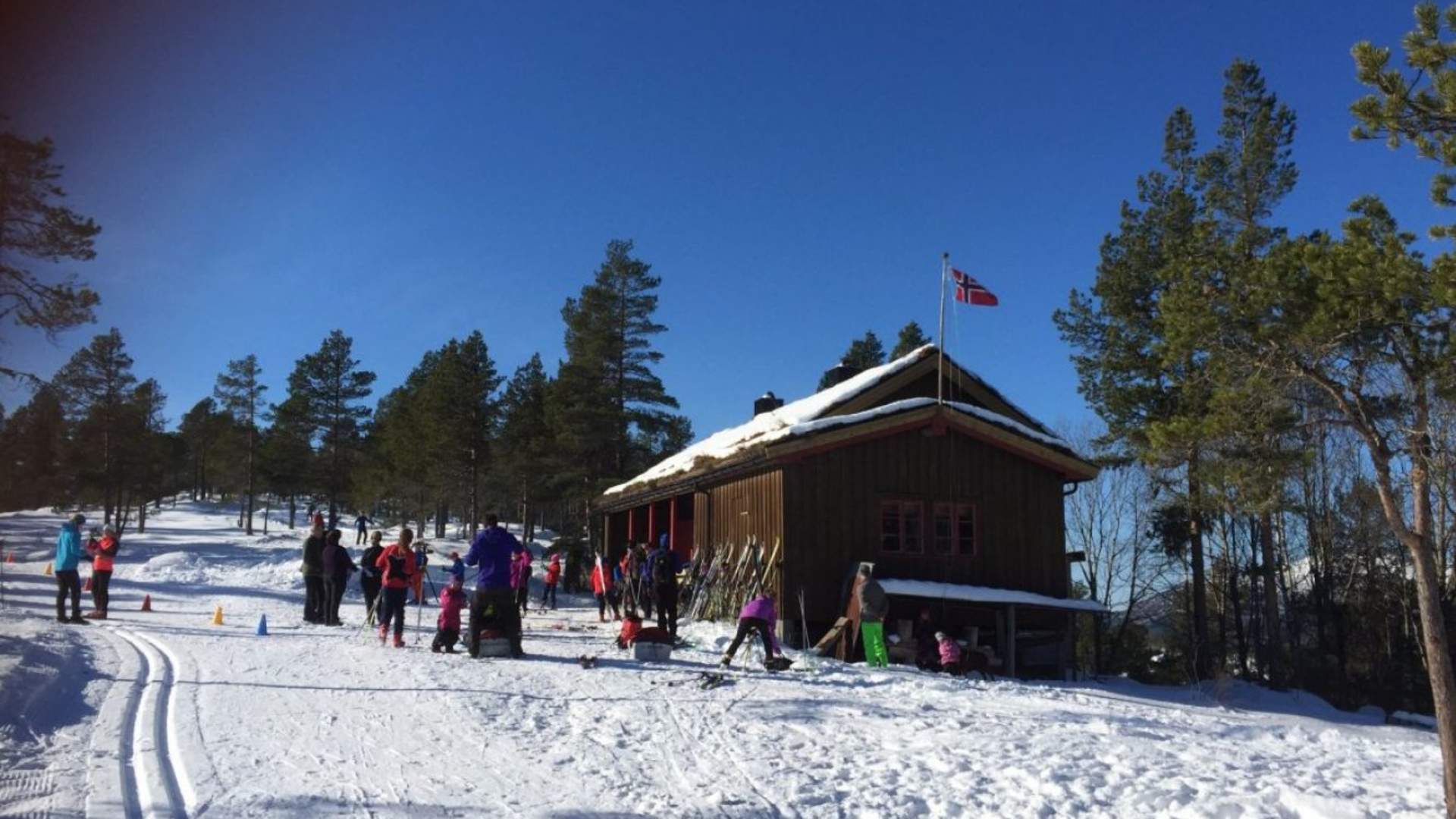 Skihytta (Langdalshytta) på Tingvoll