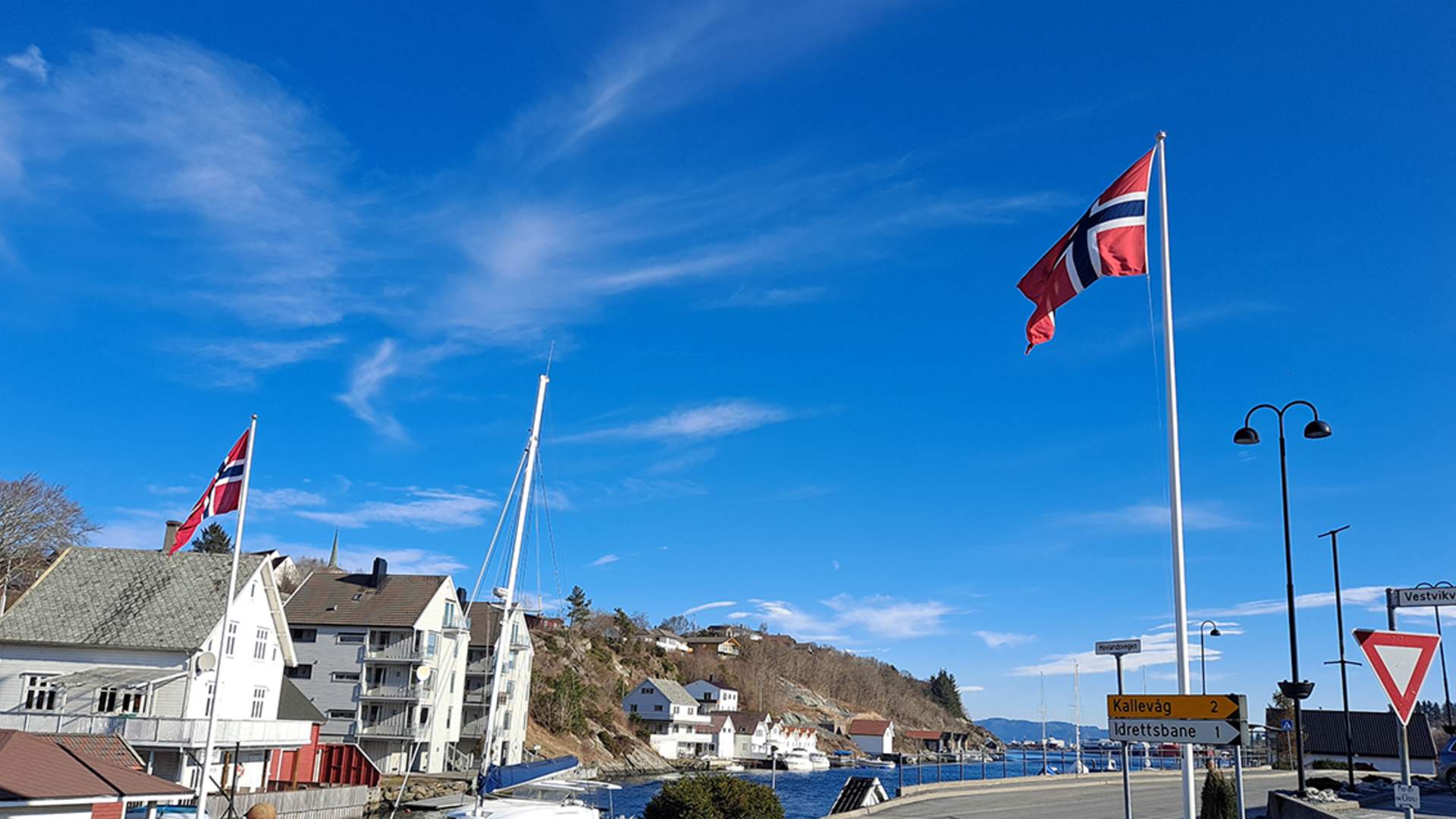 Langevåg ligg heilt sør på Bømlo