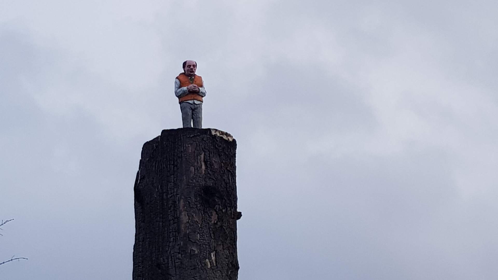 Skulptur av Isaac Cordal
