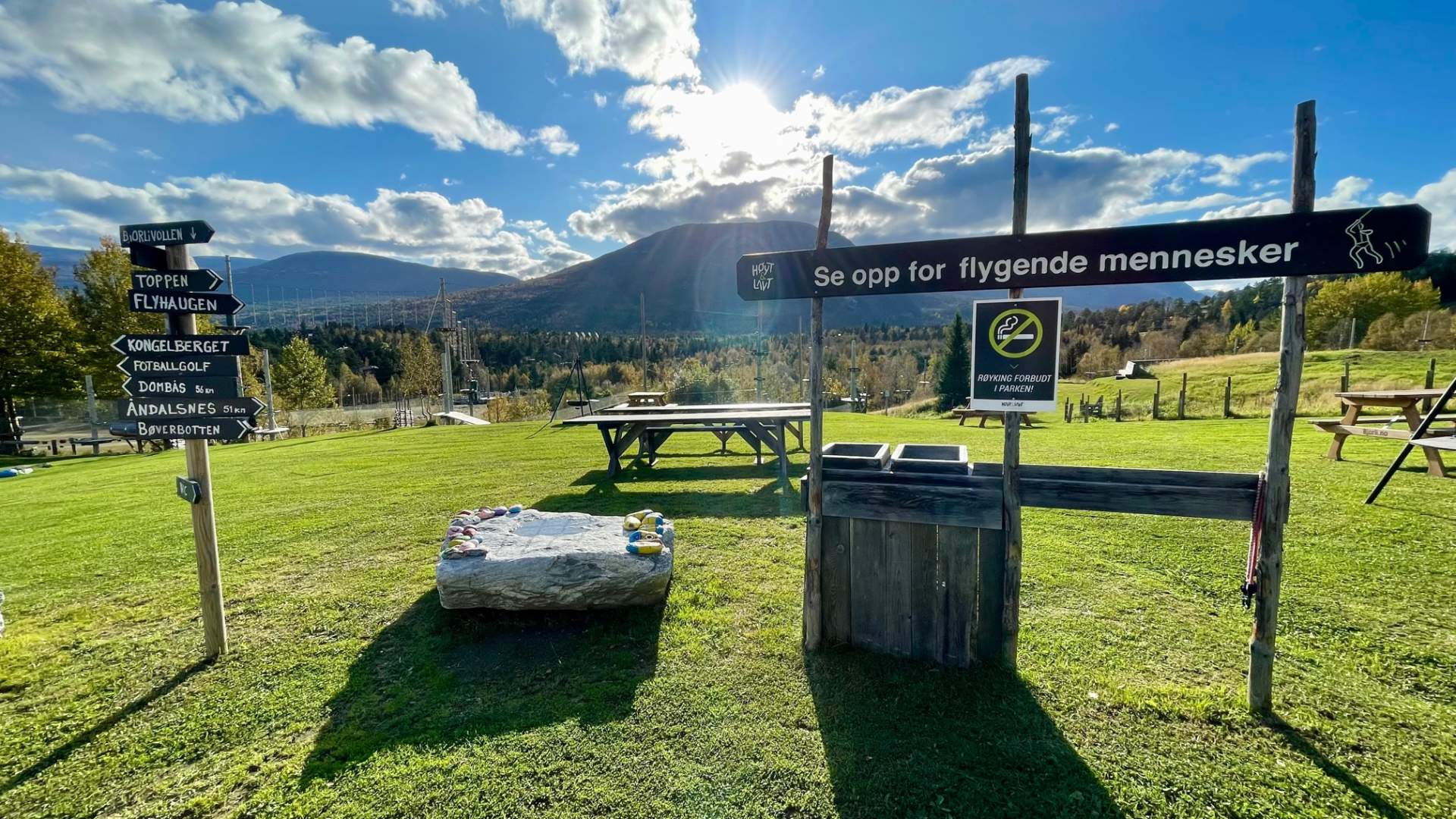Høyt & lavt climbing park Bjorli