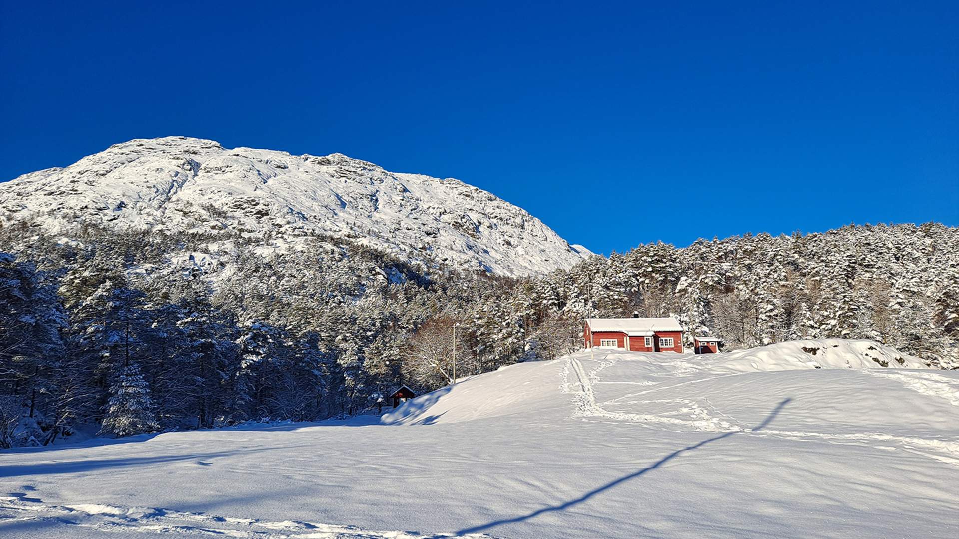 Lundarstøl på Stord er eit populært utfartsmål heile året.