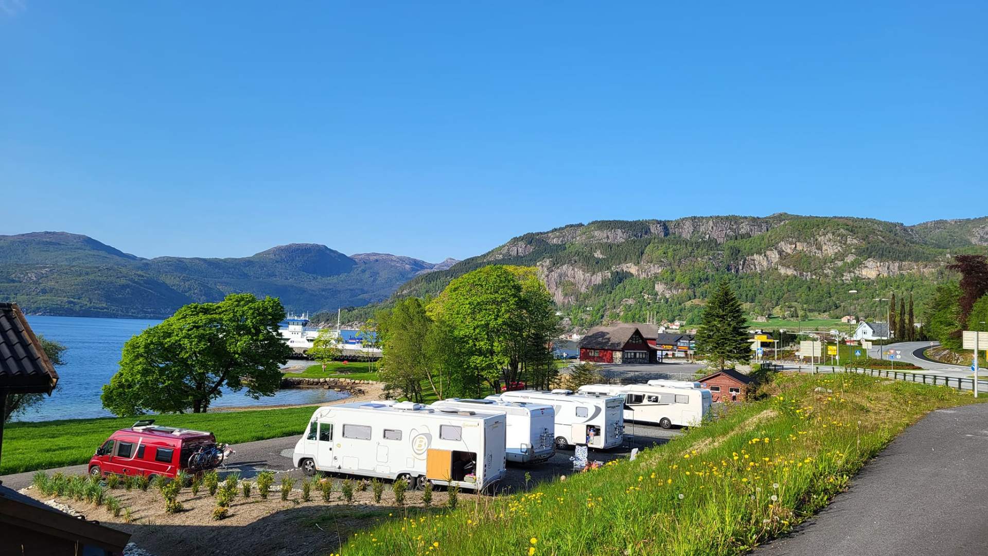 Hjelmeland bobilcamp