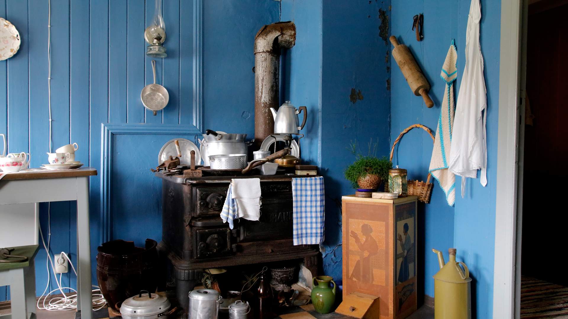 Fra utstillingen i Hiltahuset