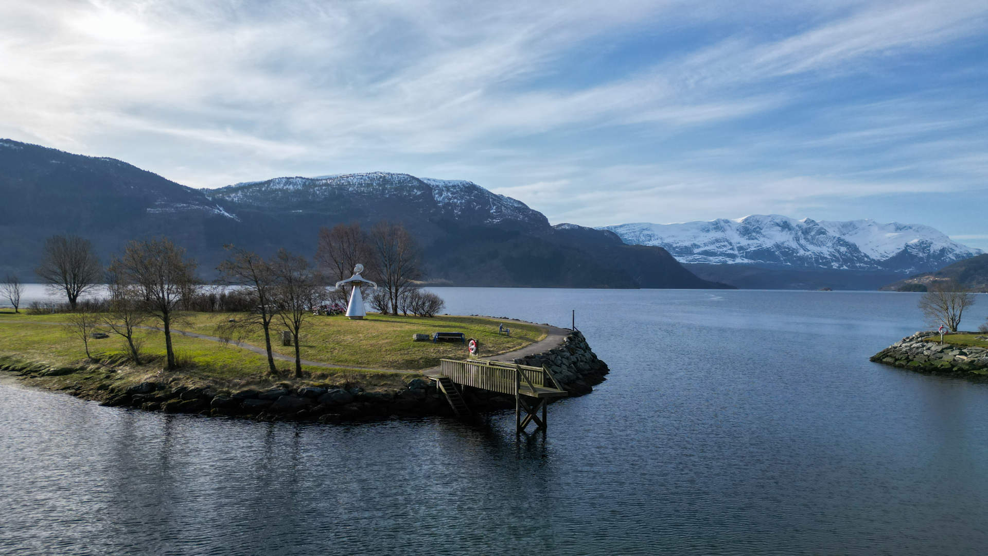Sanden beach in Naustdal