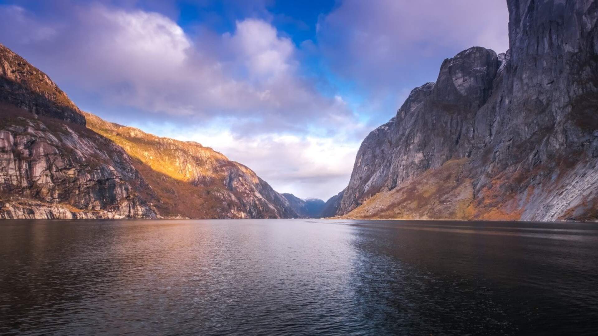 Private Cruise i fine farger på fjordcruise