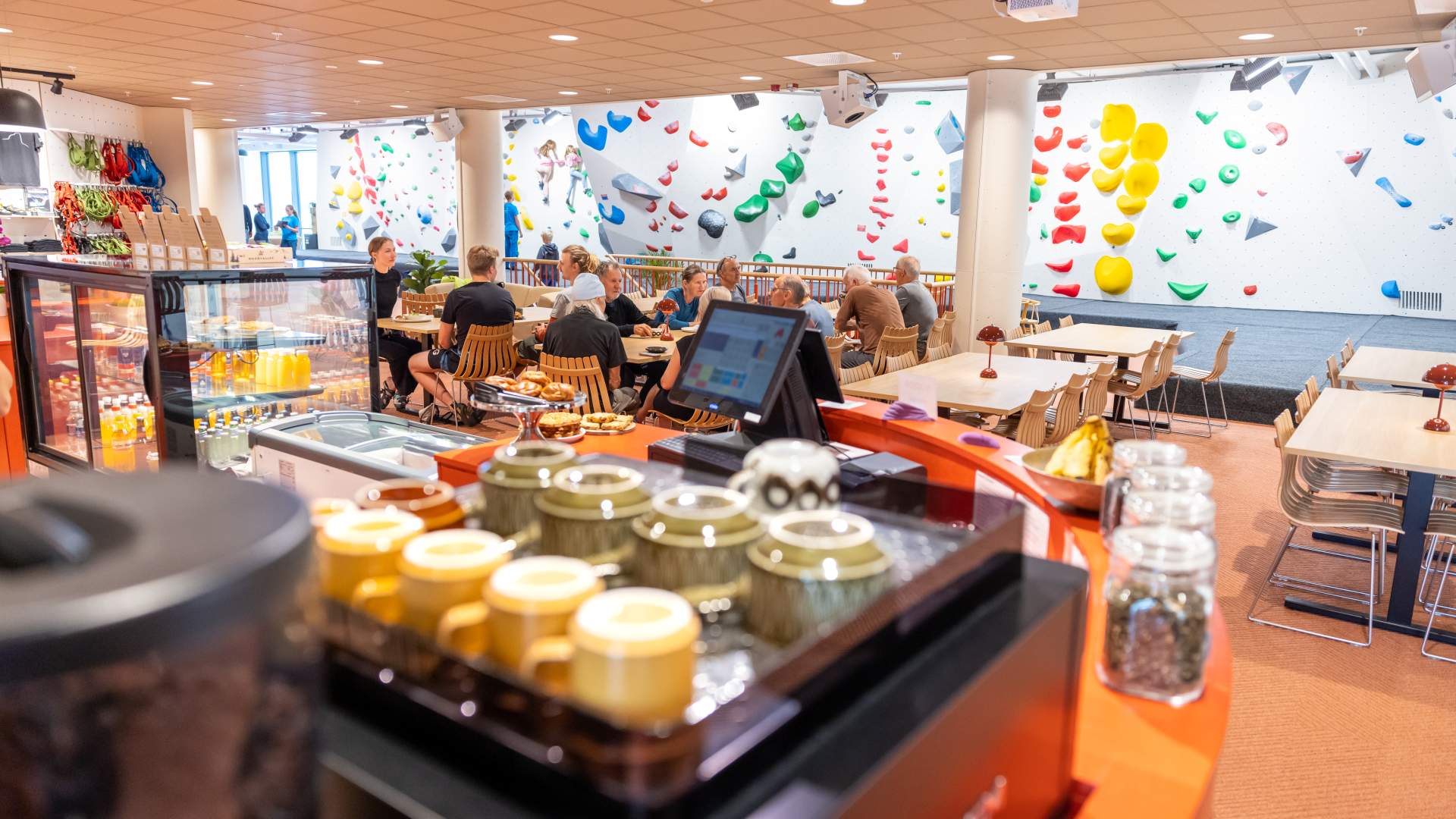 Kafeen i Klatresenteret