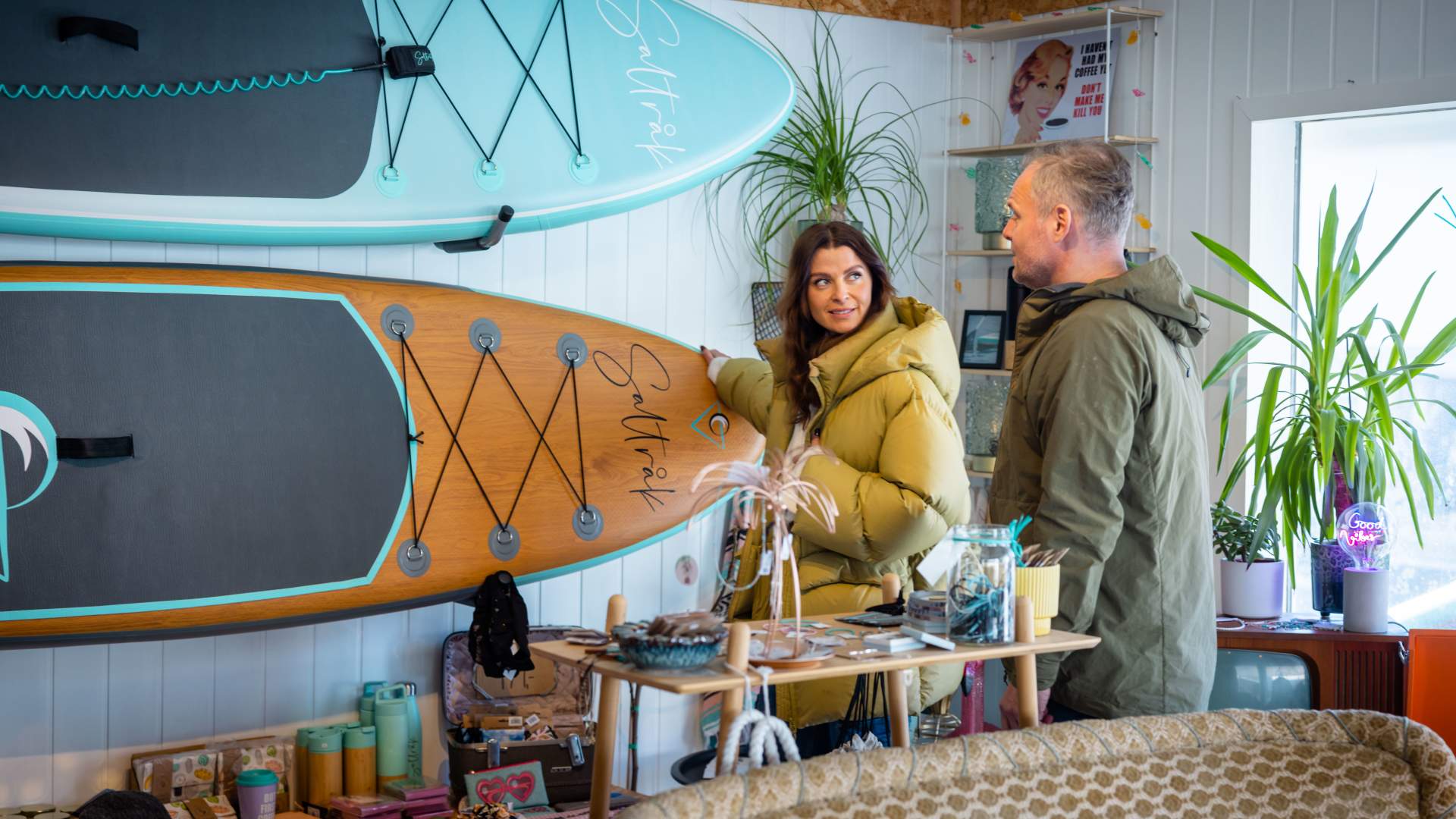 Saltråk i Skudeneshavn