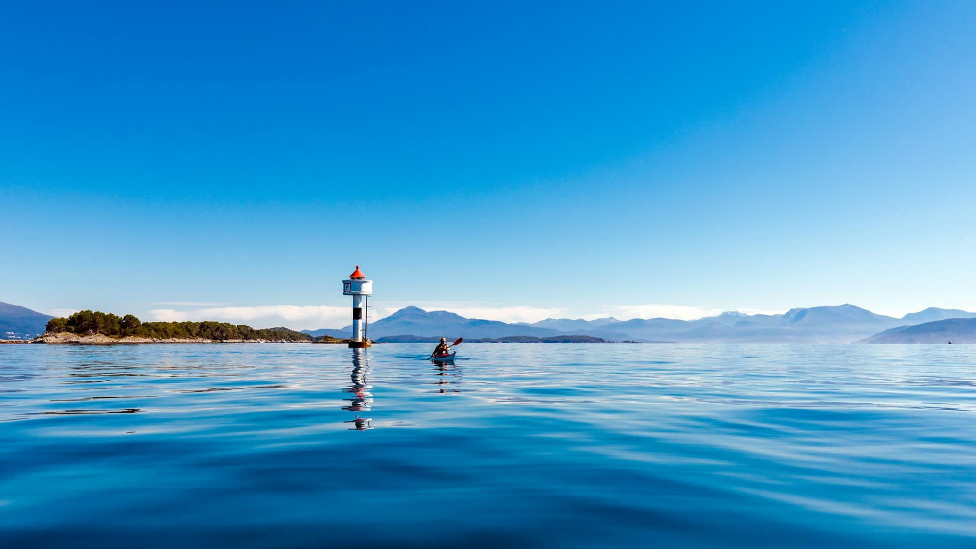 Kajakk på Moldefjorden