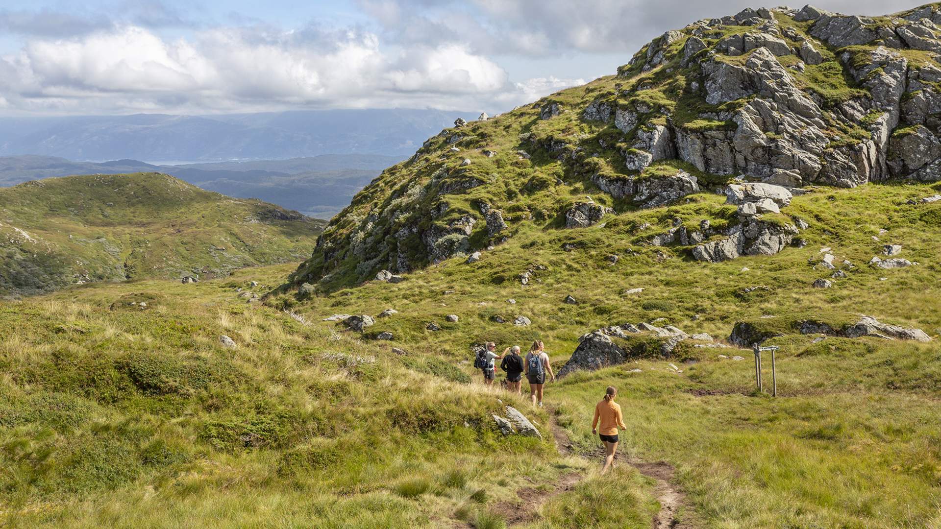Turen til Tysnessåto er populær!