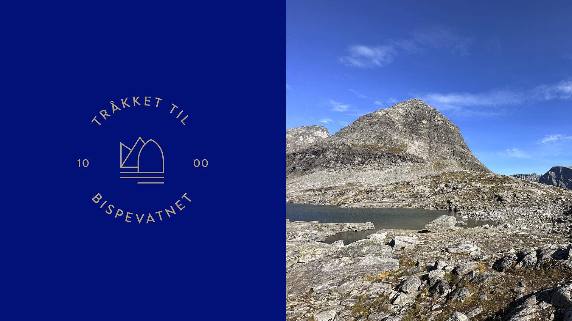 The trail to Bispevatnet