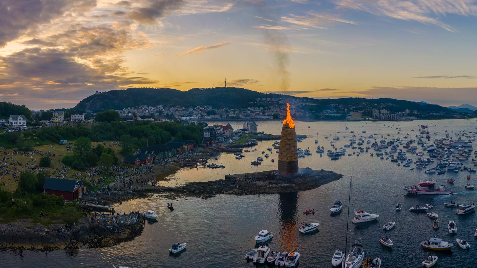 Slinningsbålet i Ålesund