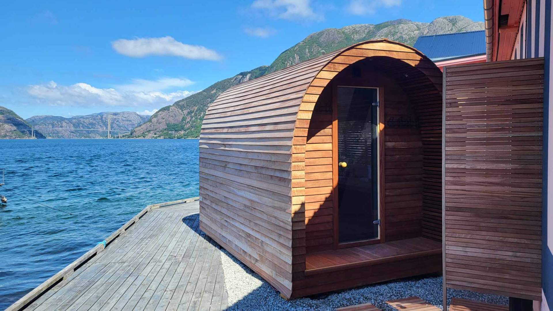 Lysefjorden Sauna in Forsand