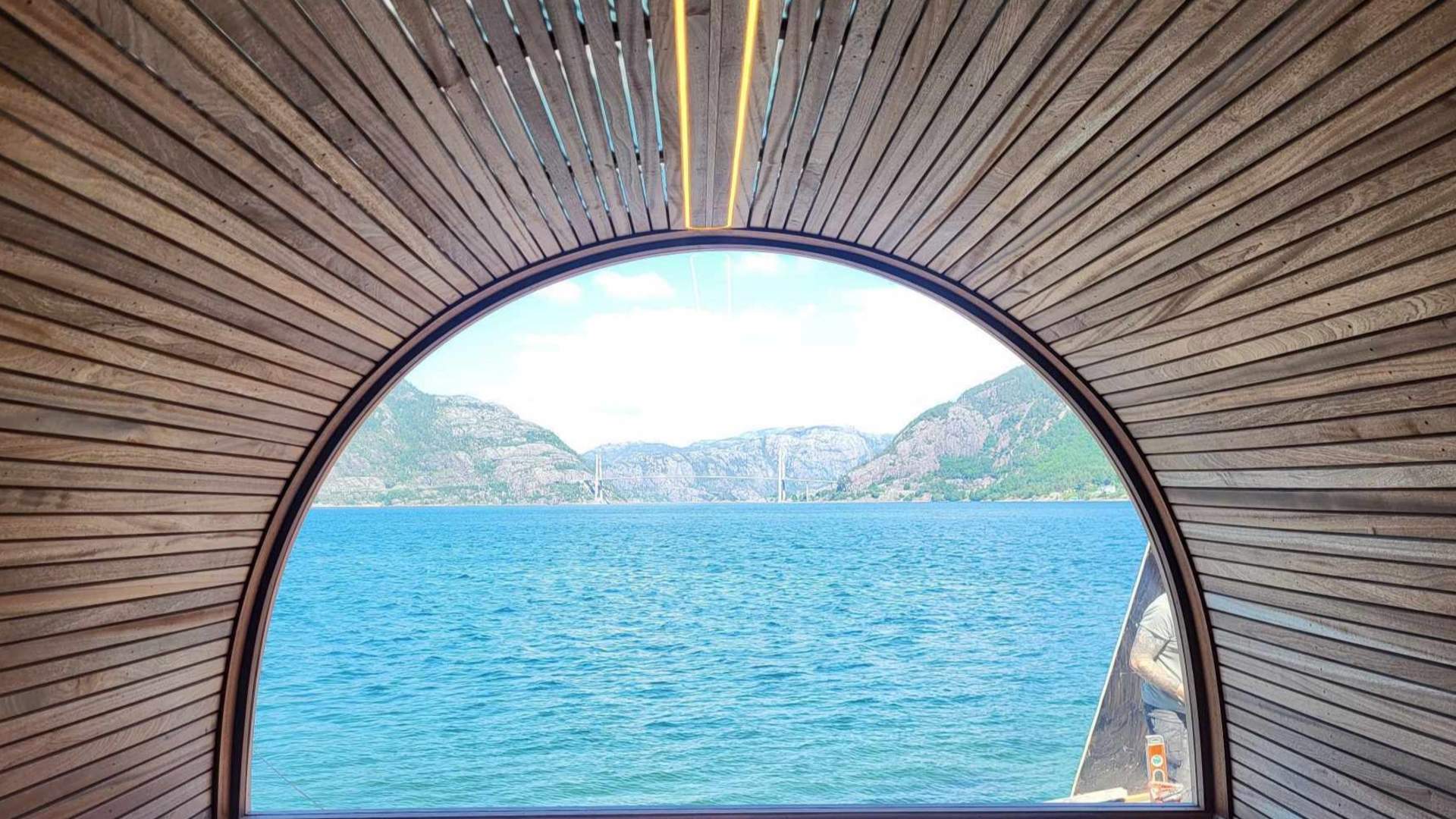 Lysefjorden Sauna in Forsand