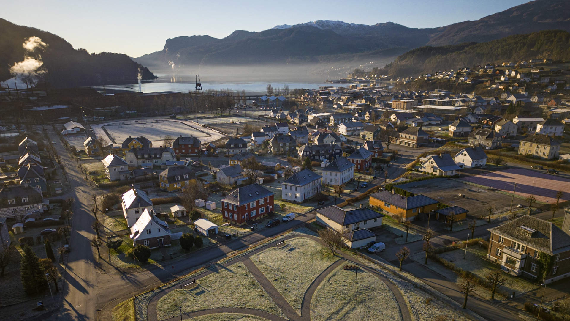 Industrial Workers Museum and Åbøbyen in Sauda (Ryfylkemuseet)