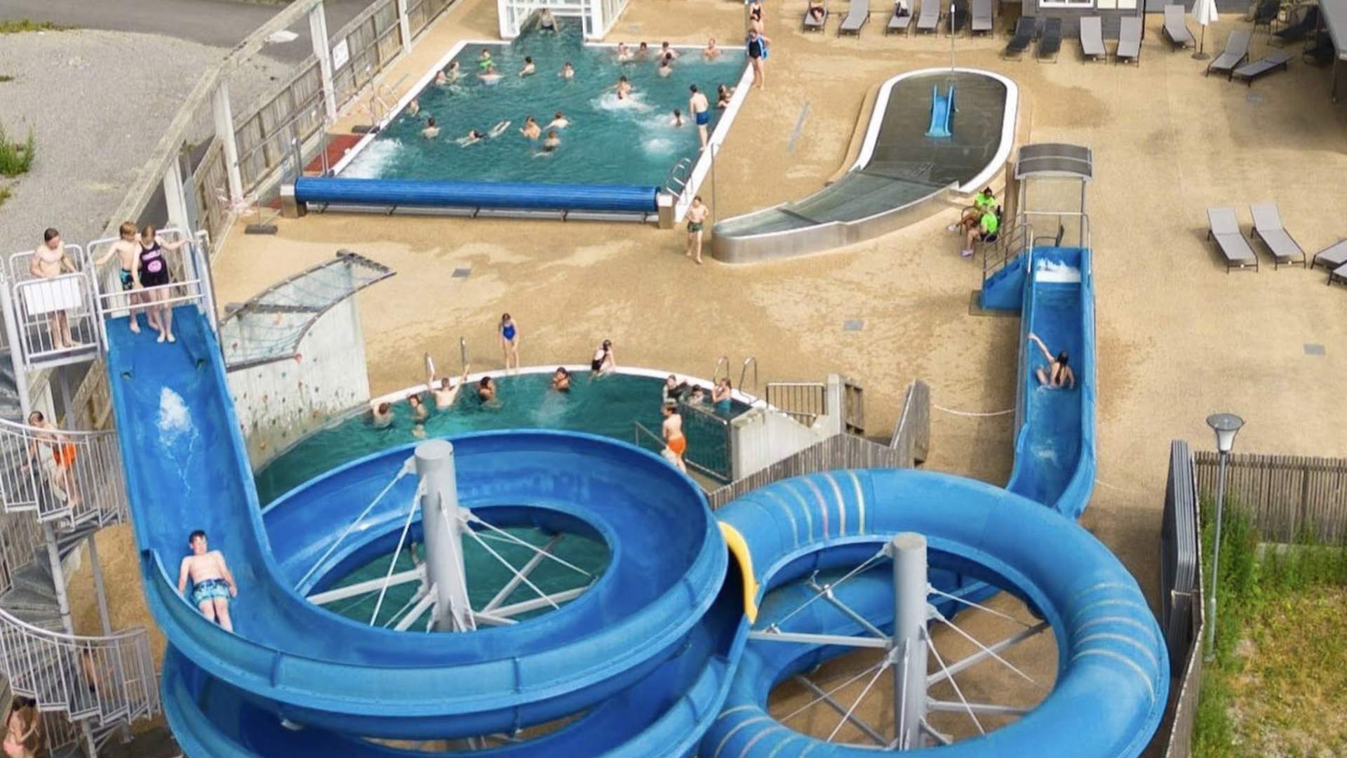 Saudahallen - sentrumsbadet i Sauda