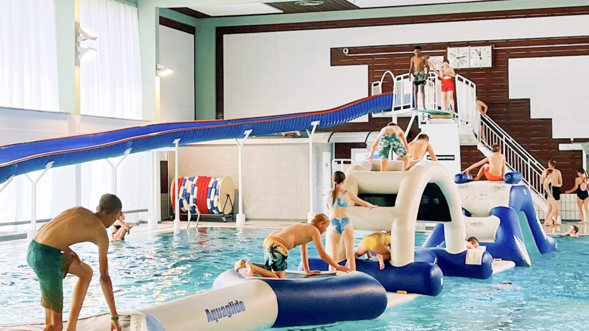 Saudahallen - sentrumsbadet i Sauda