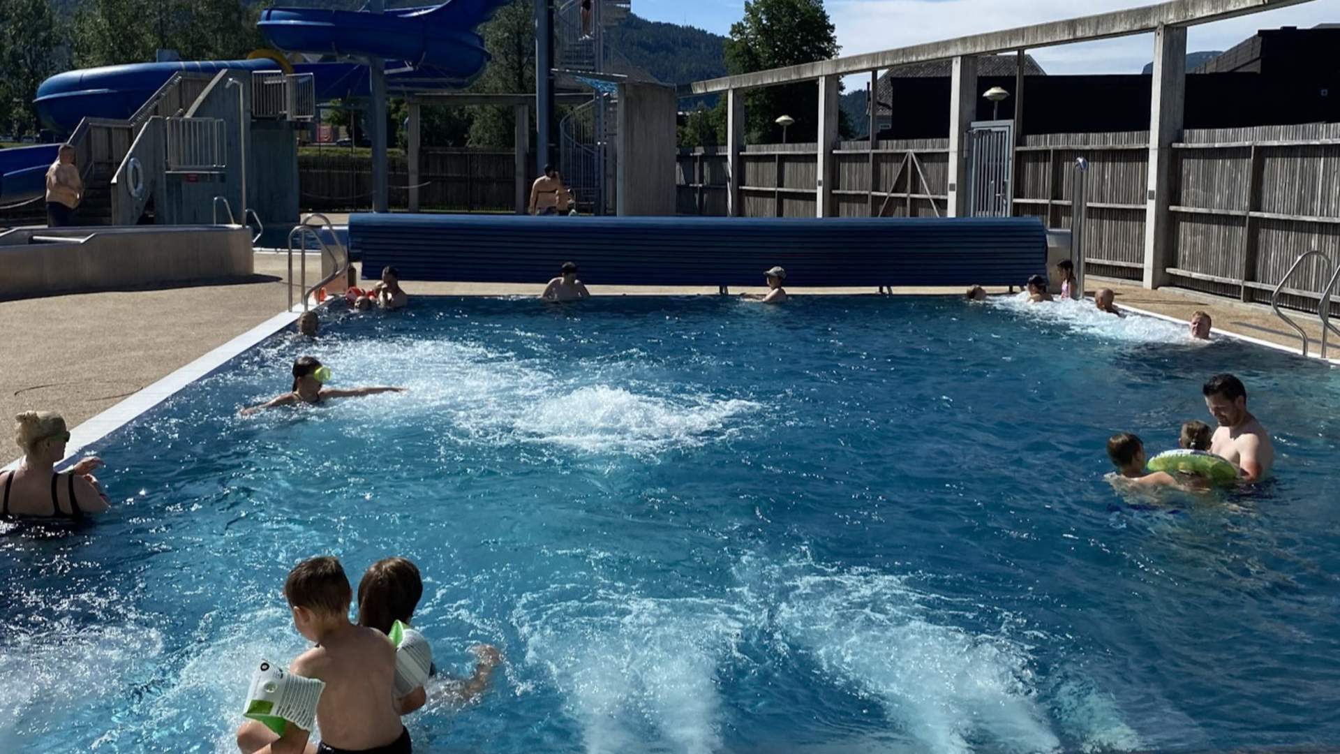 Saudahallen - sentrumsbadet i Sauda