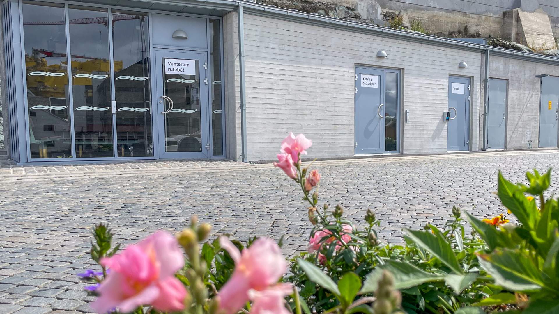 Venterom for båten til Røvær