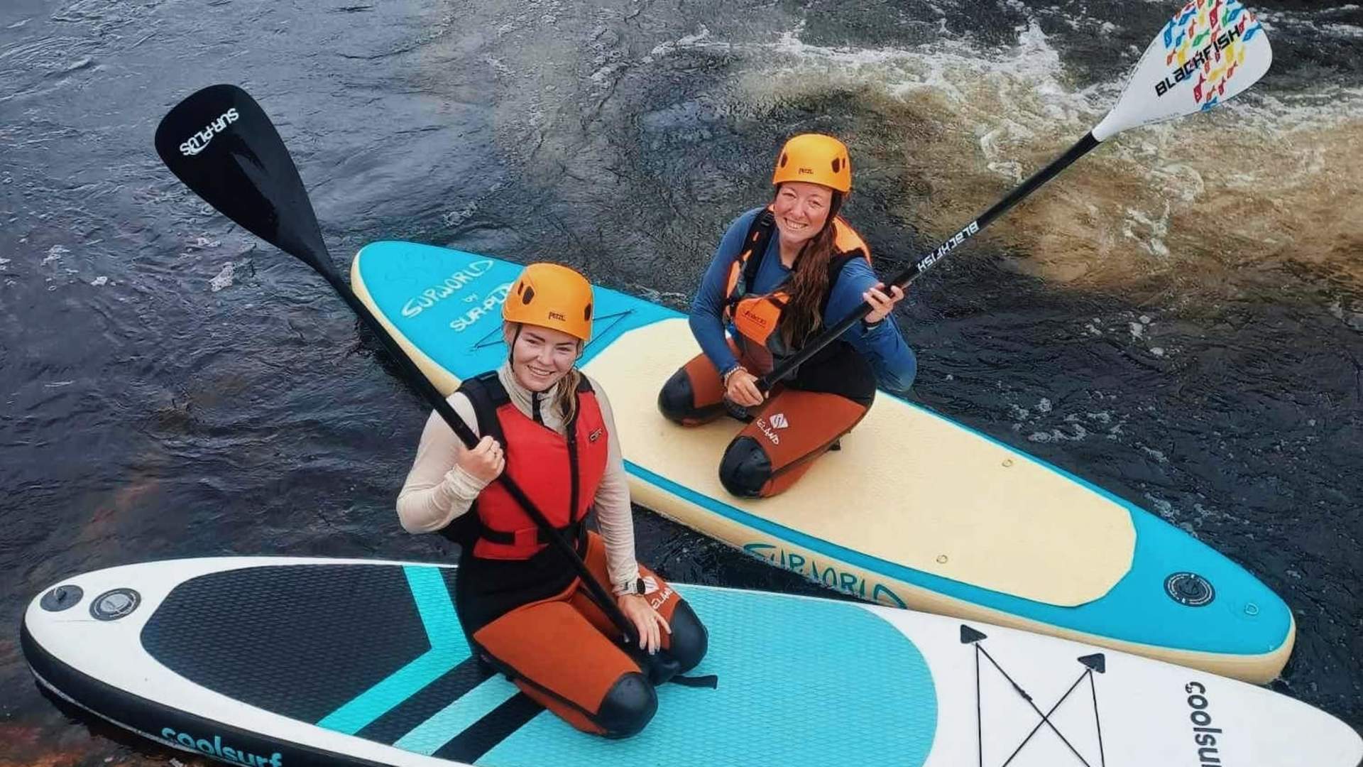 people on sup in sirdal