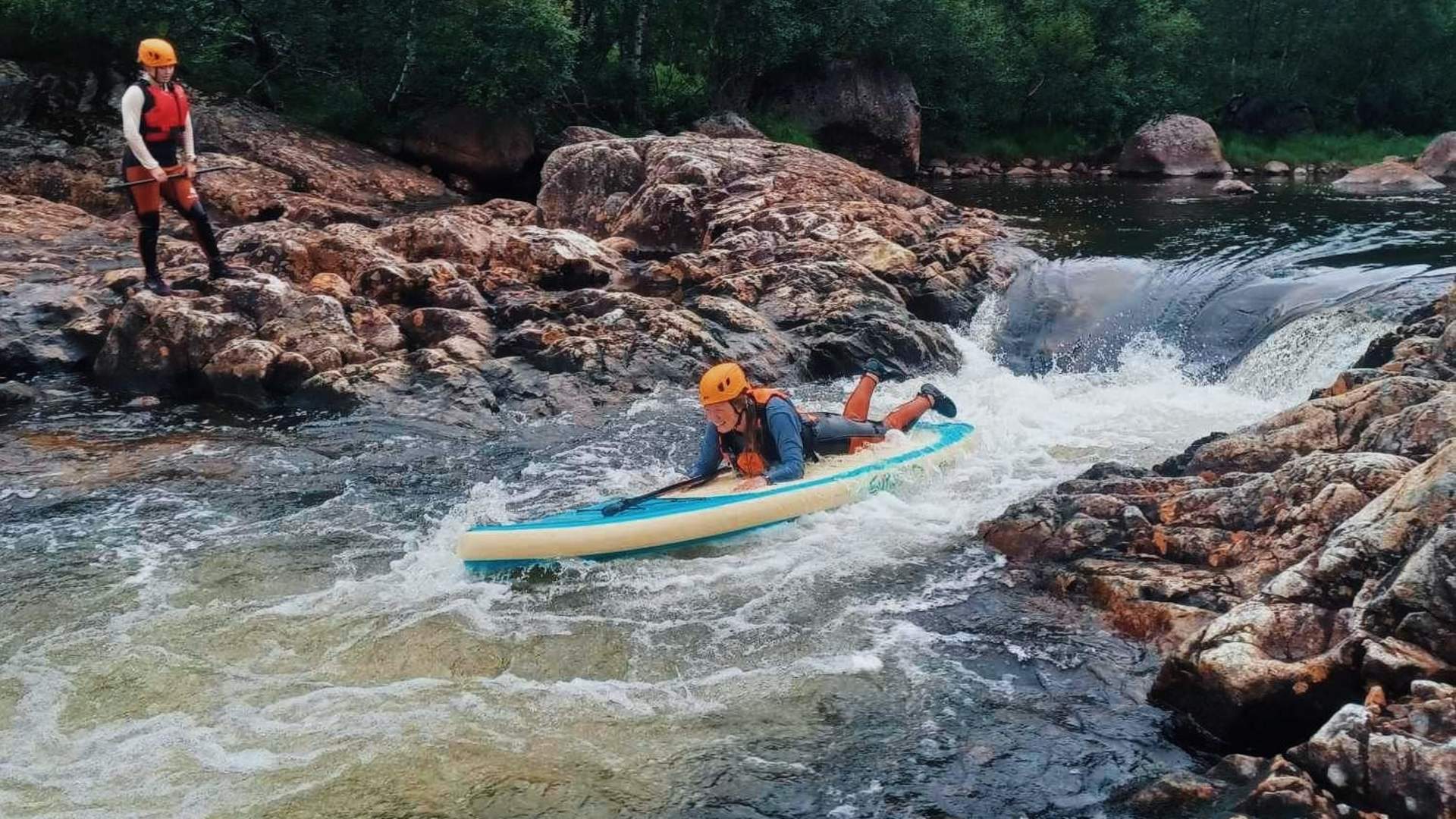 people on sup in sirdal