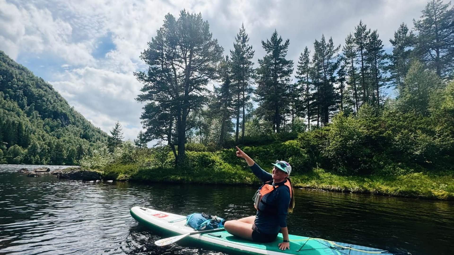 people on sup in sirdal