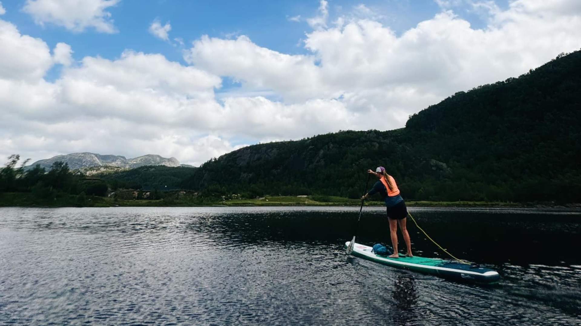 people on sup in sirdal