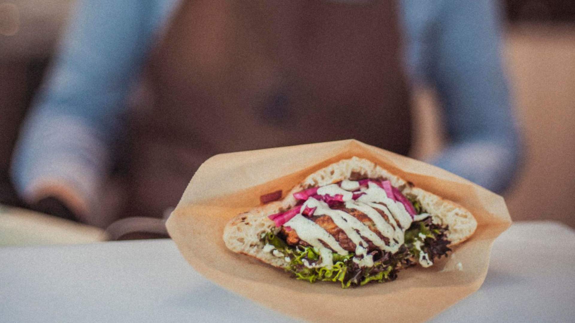 Fiskekake på menyen.