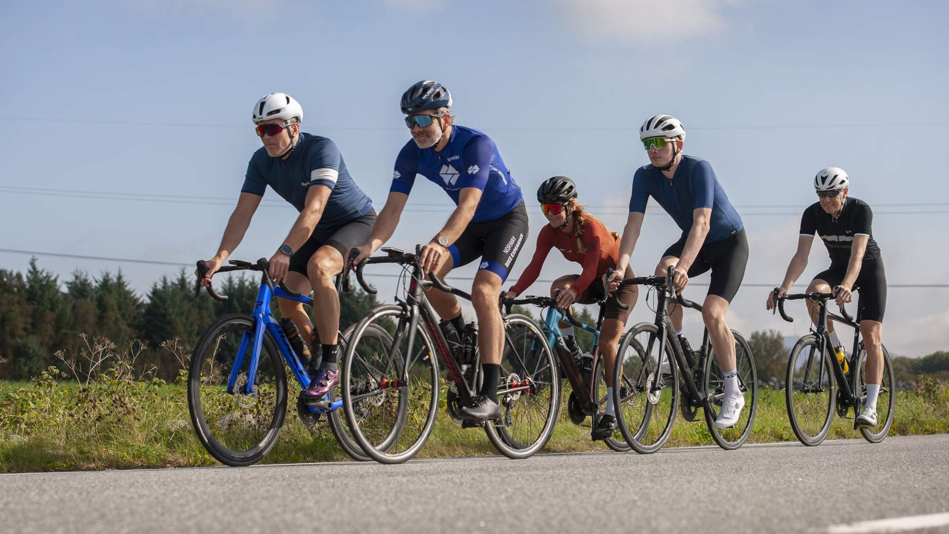 Syklister på tur