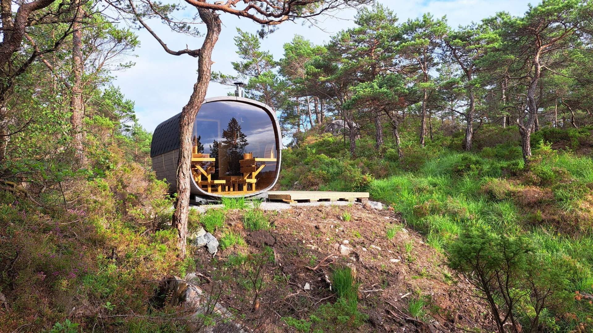 Sauna, Lindås gard og hytteutleige