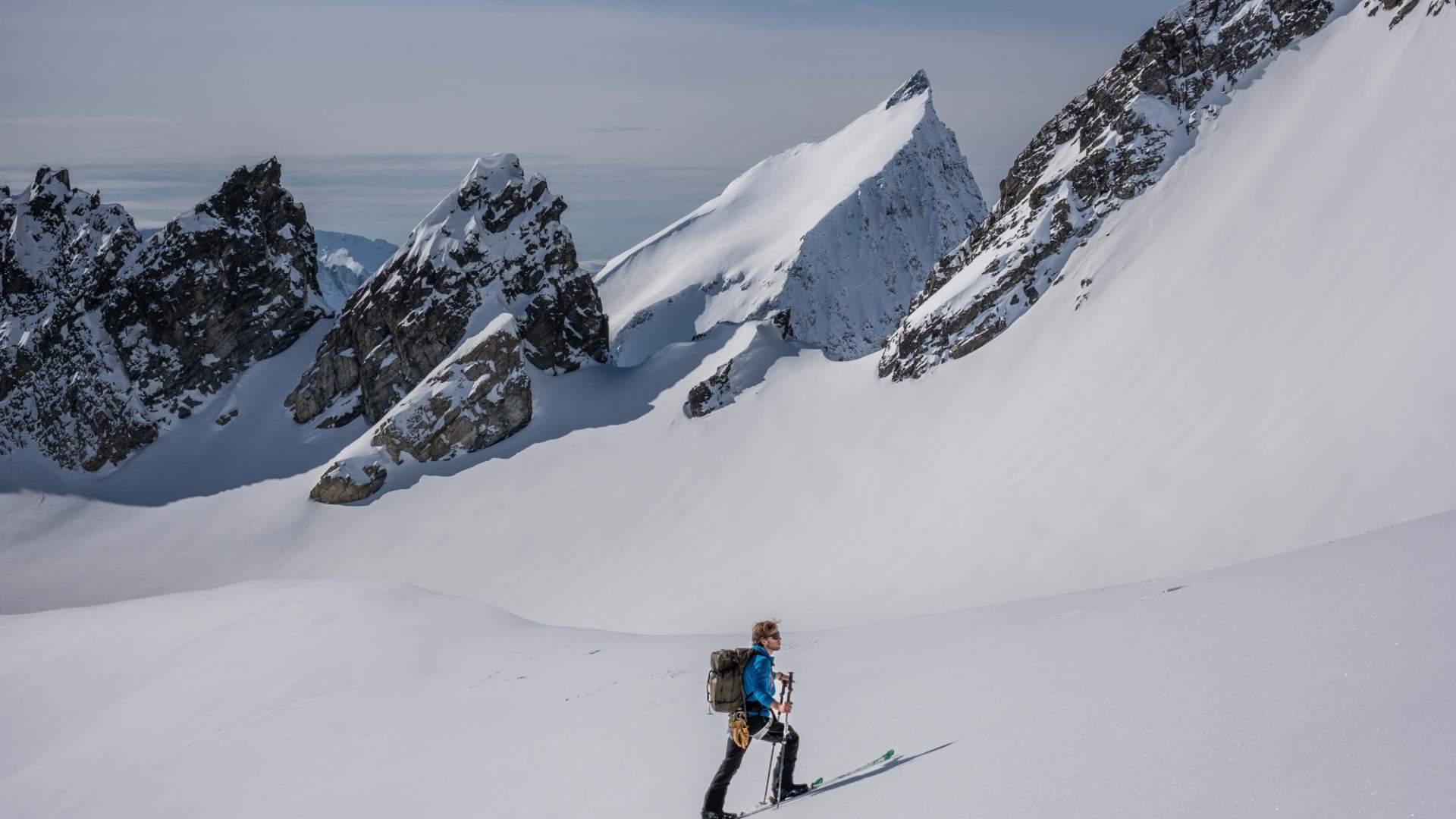 Flotte omgivelser på topptur.