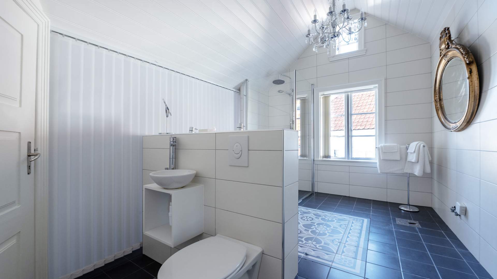 Bad på hotellrommet