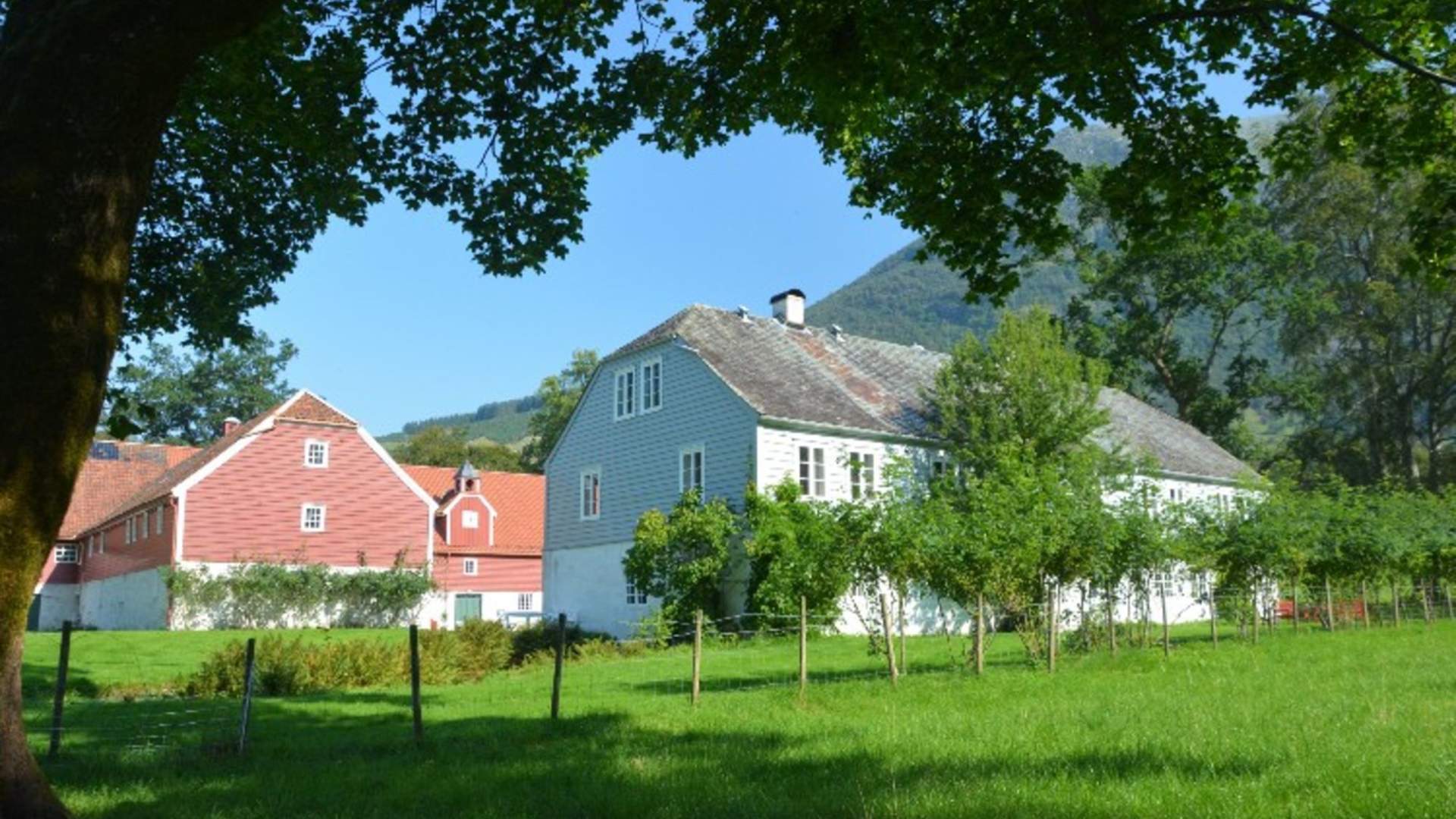 Rosendal Avlsgård ved Baroniet Rosendal