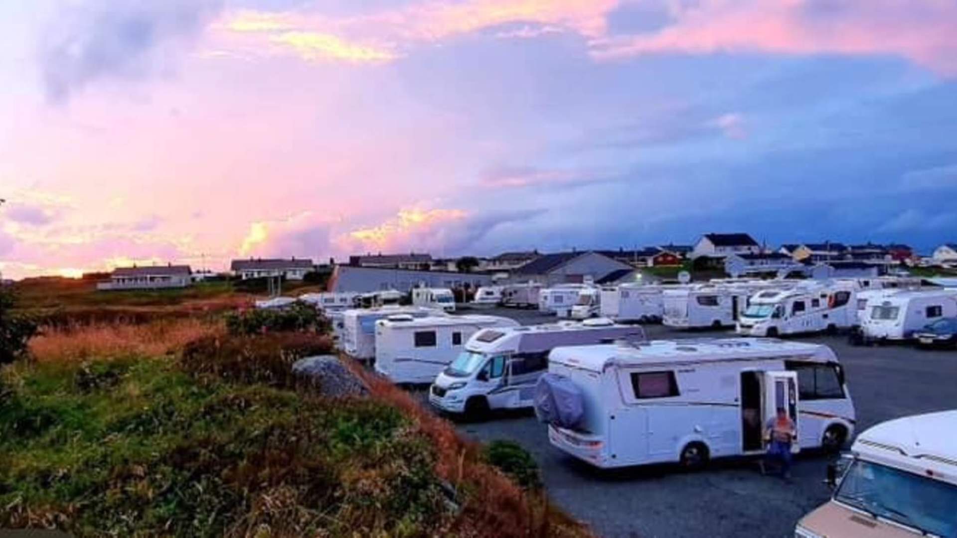 Veiholmen Wohnmobilparkplatz