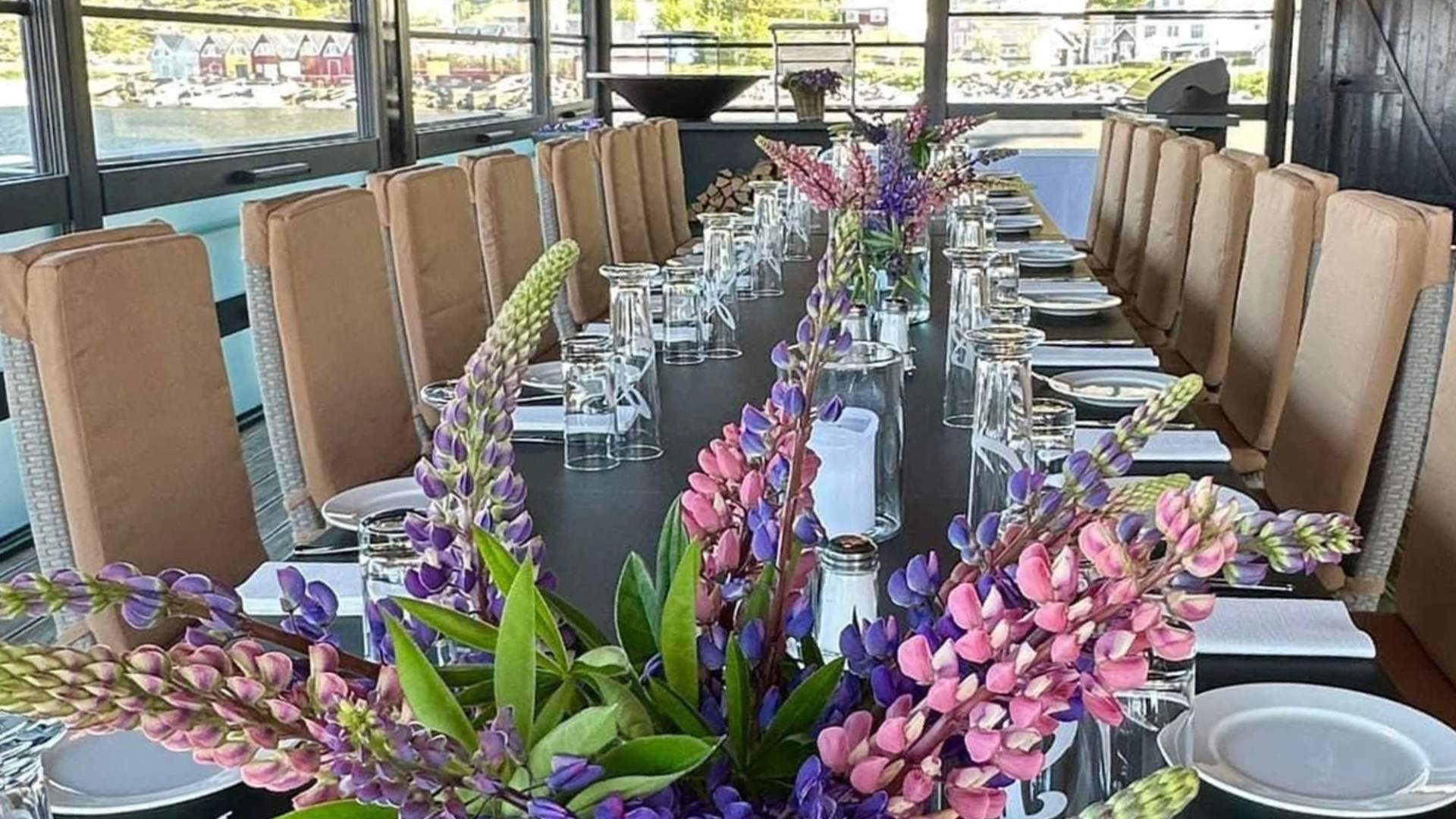 Her kan du kose deg med flott utsikt mens du er i selskap.