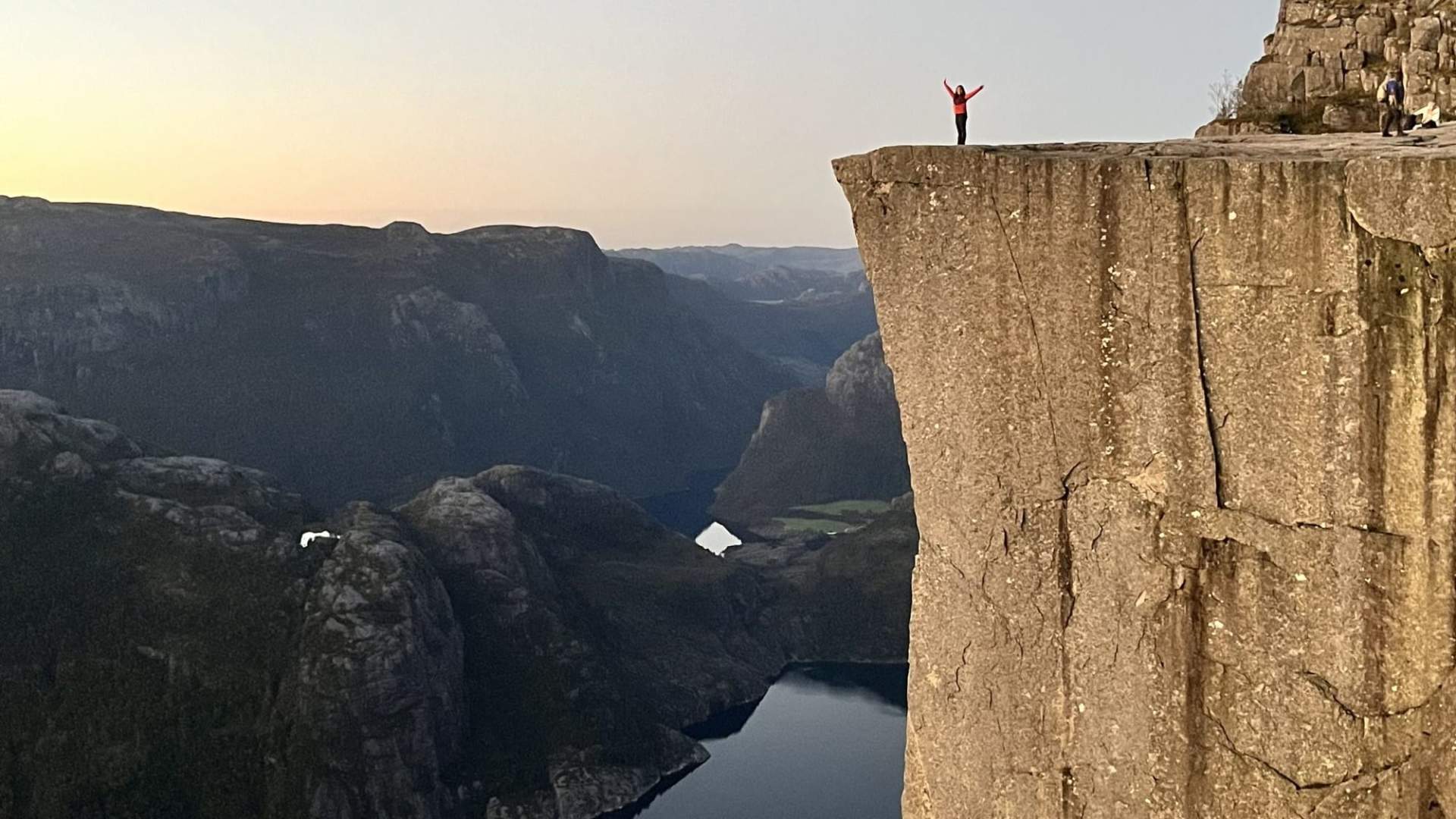 fjord hike to preikestolen and cruise on the lysefjord cabin stay