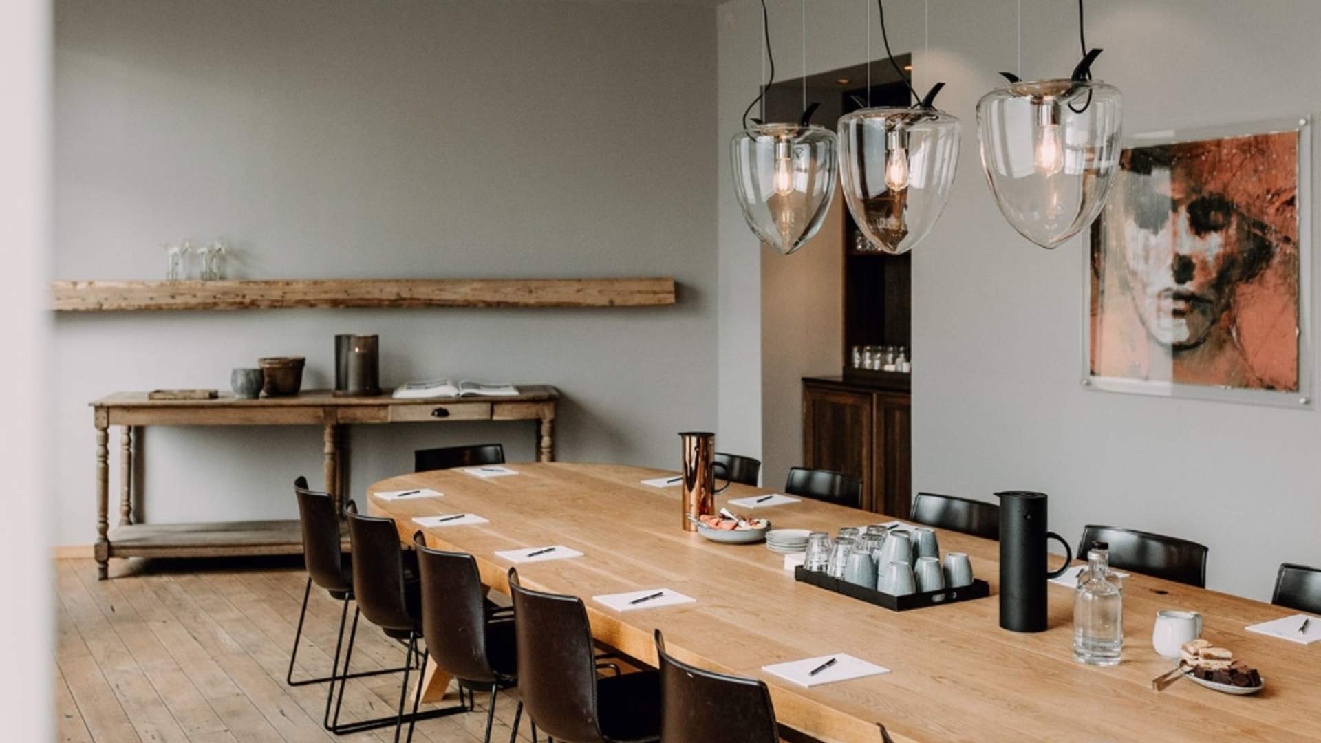 Gode møtefasiliteter.