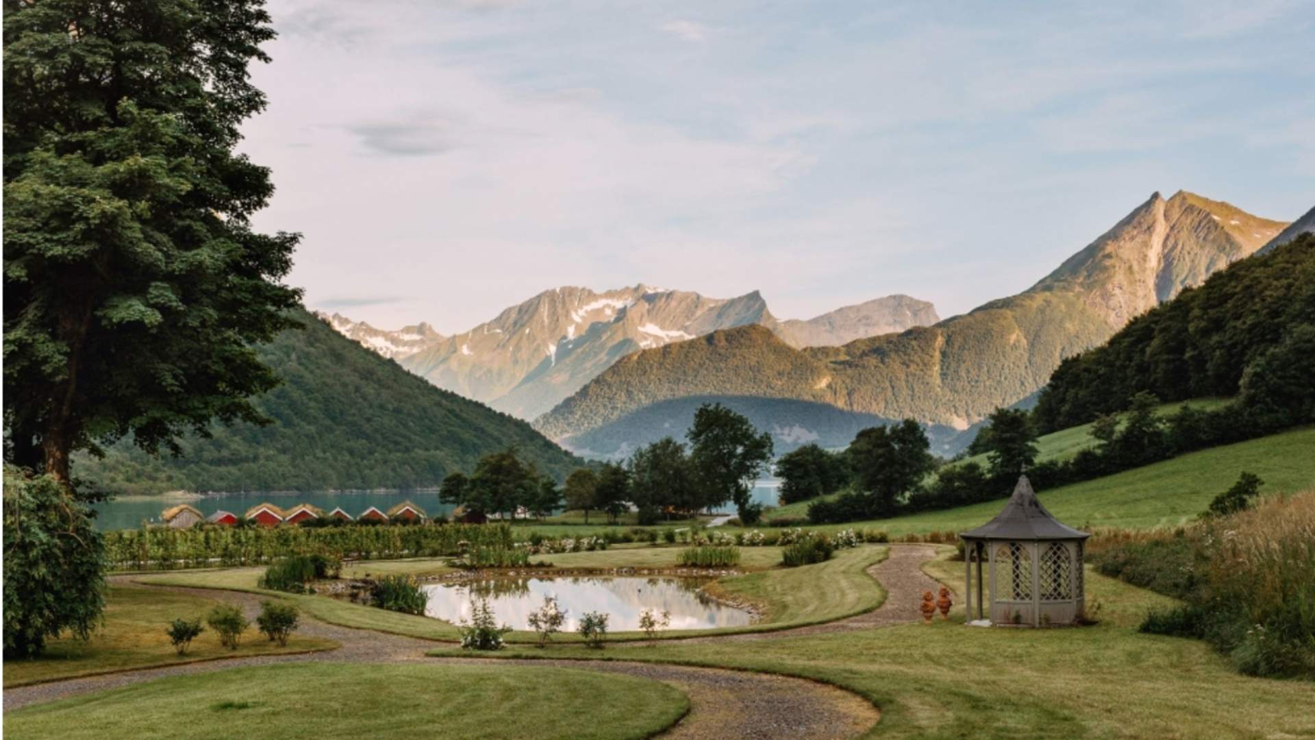 Hagen på Hotel Union Øye.