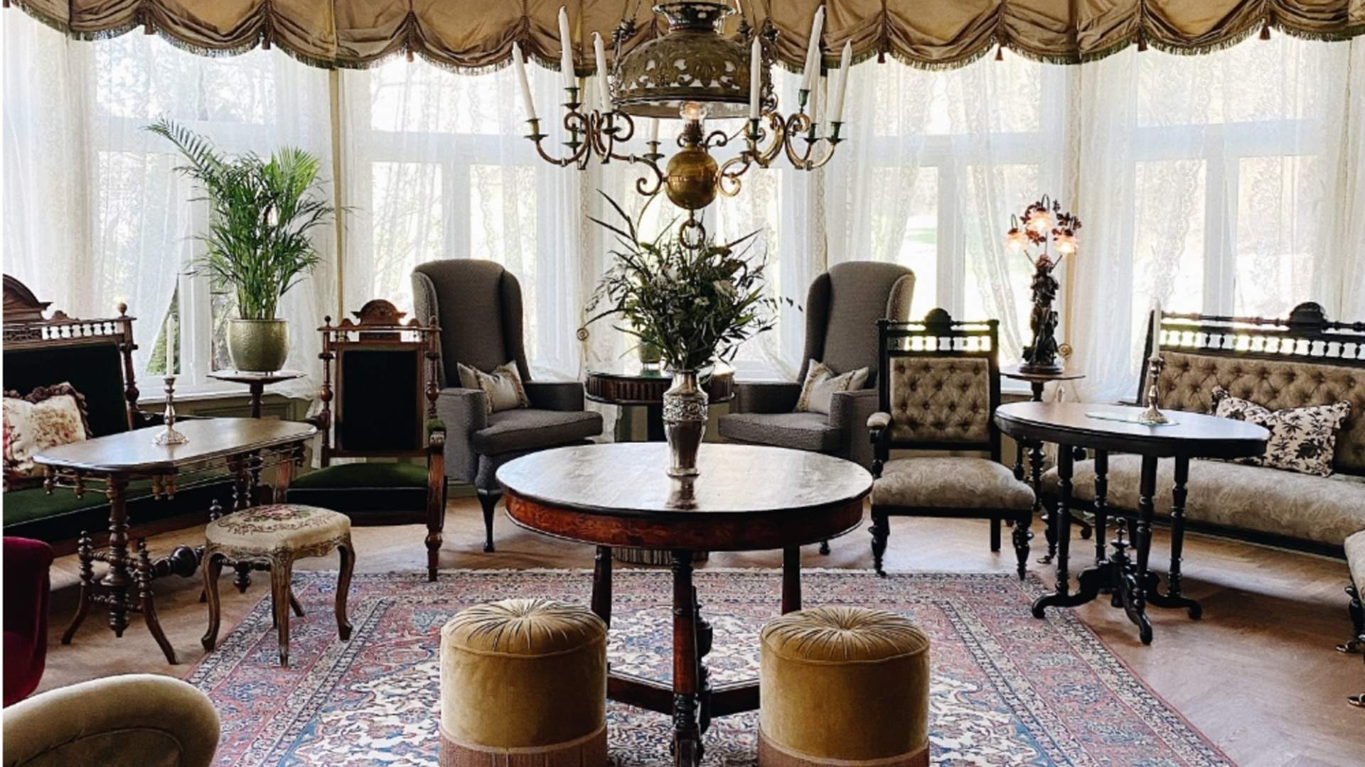 Hotel Union Øye - salong.