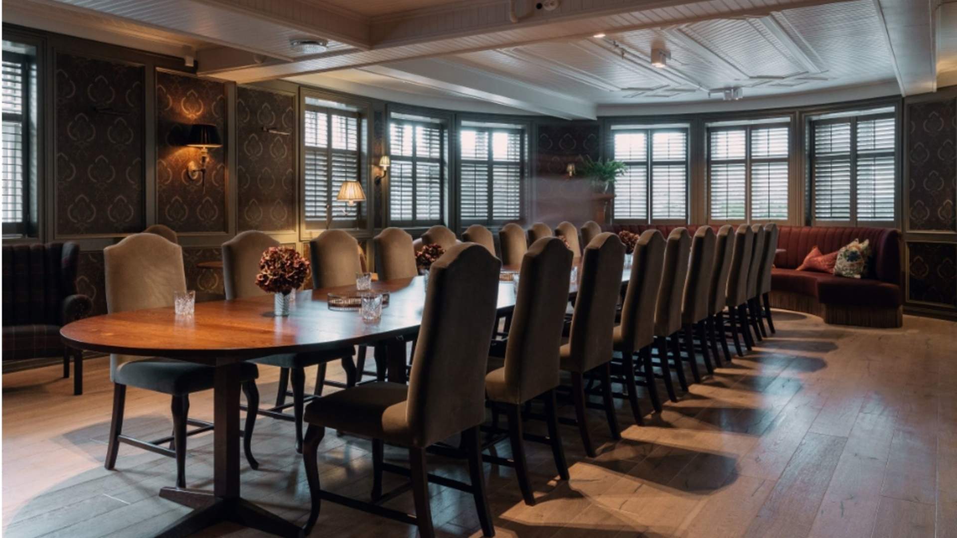 Møtelokalene er klar.