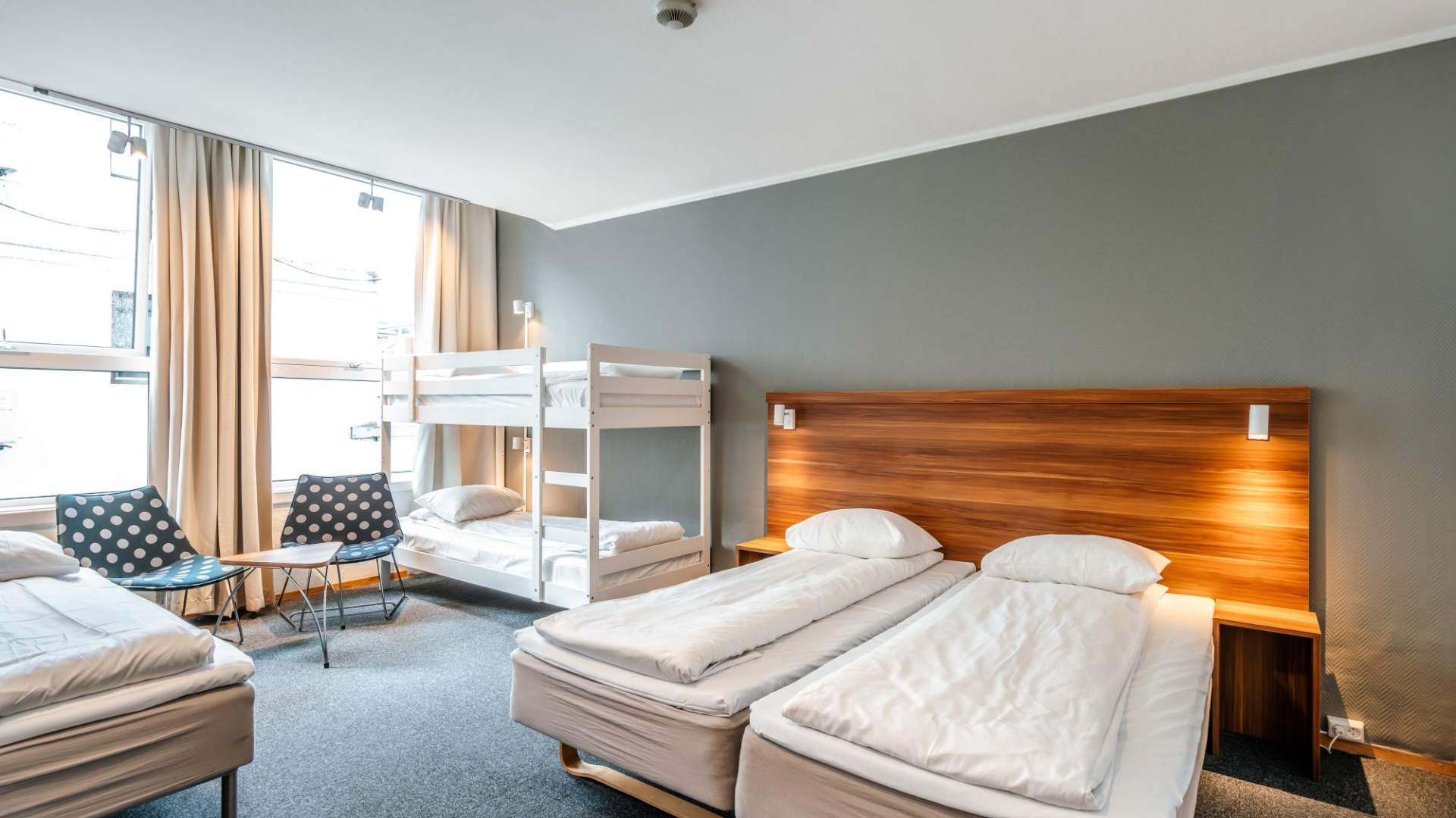 Hotel Sverre rooms and facilities