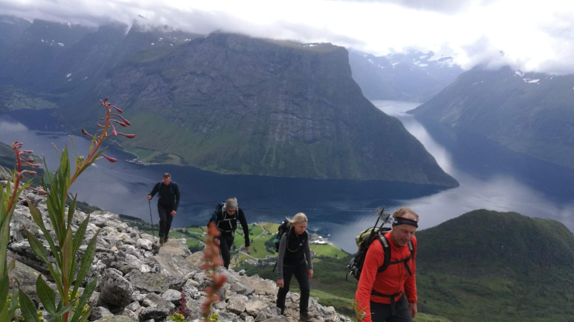 Guided hiking group tour in Bremanger & the fjords