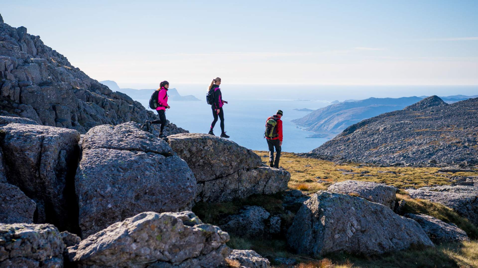 Guided one-day hike up Hornelen