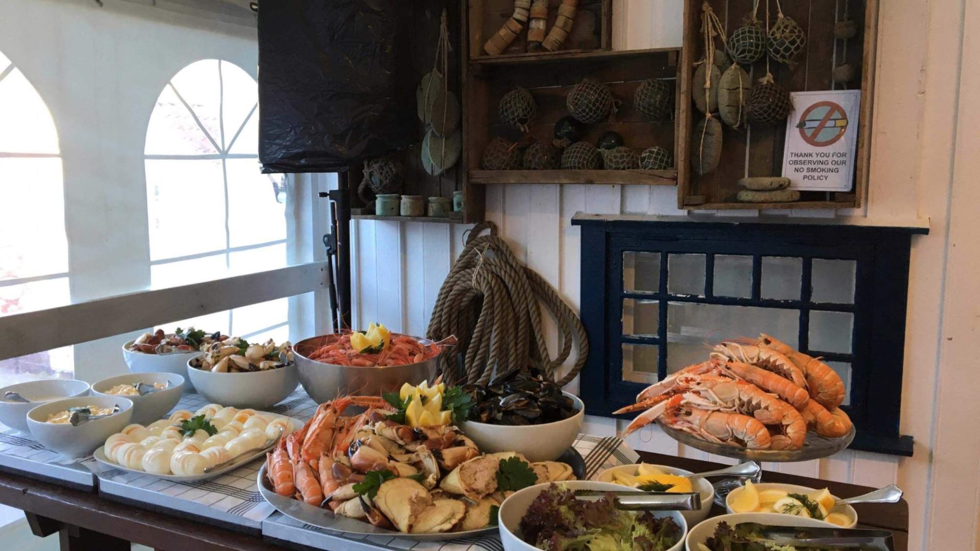 Sogndalstrand Kulturhotell restauranten