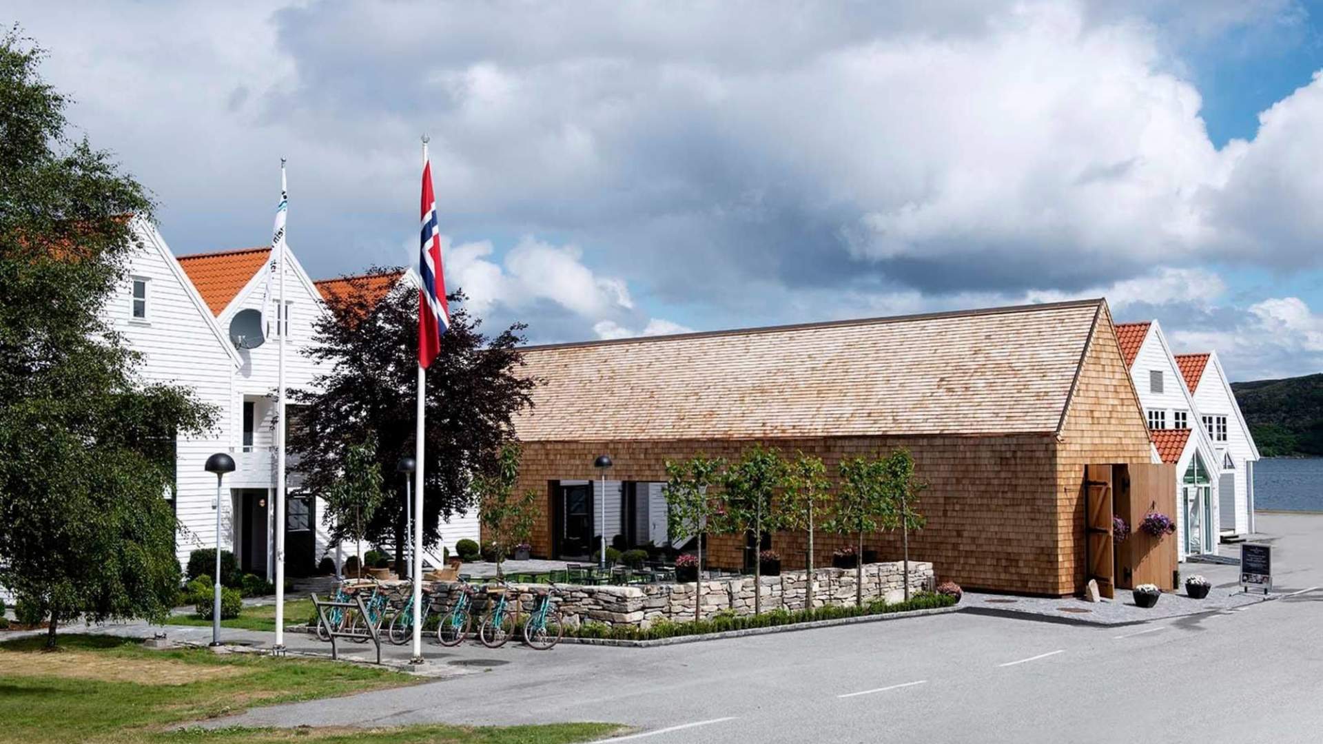 Utstein Kloster Hotell restaurantmat