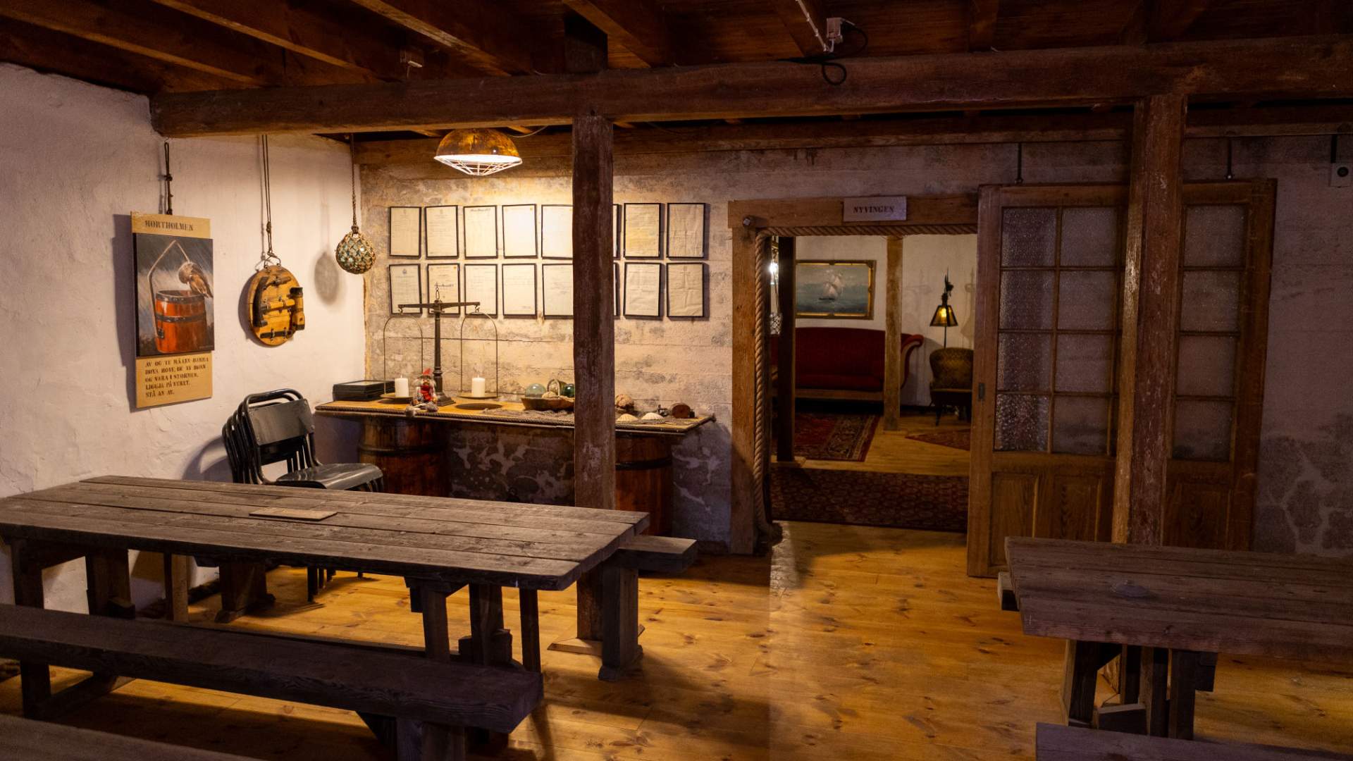 Interiør Mortholmen